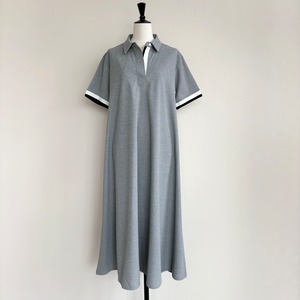 〈SELECT〉ラインポロワンピース B82224