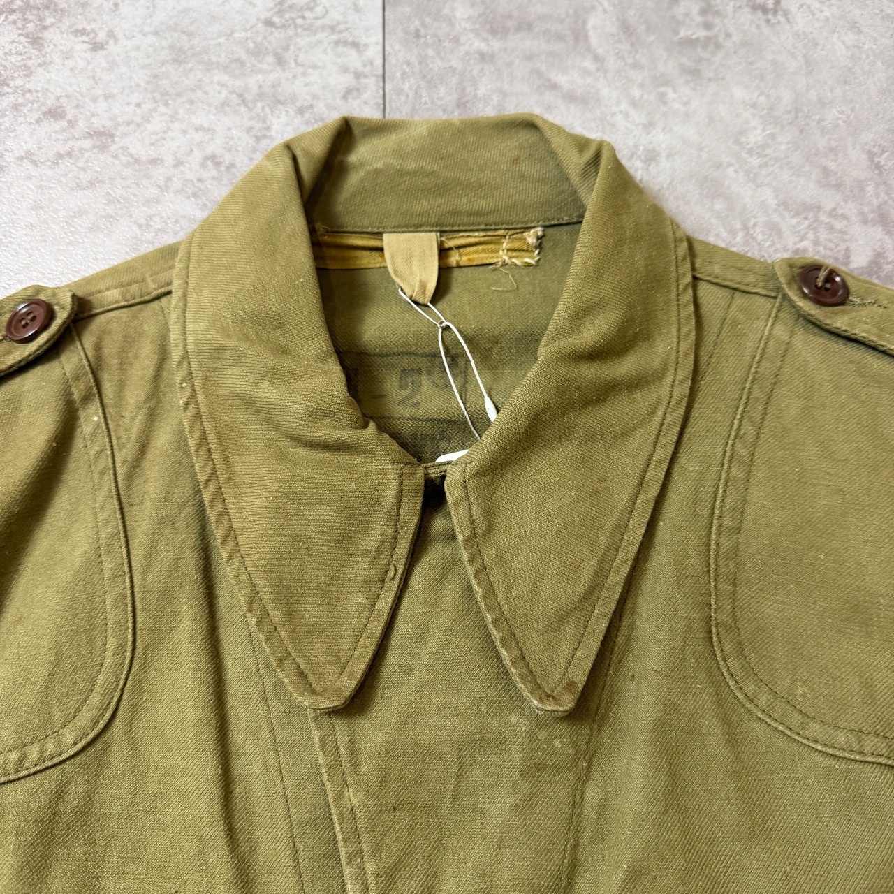 〜50's M-47 Jacket 2Pockets PAUL BOYE French Army  50年代 ポールボワイ フランス軍 ジャケット ミリタリー ヴィンテージ ビンテージ  TT2026-0016 - 5