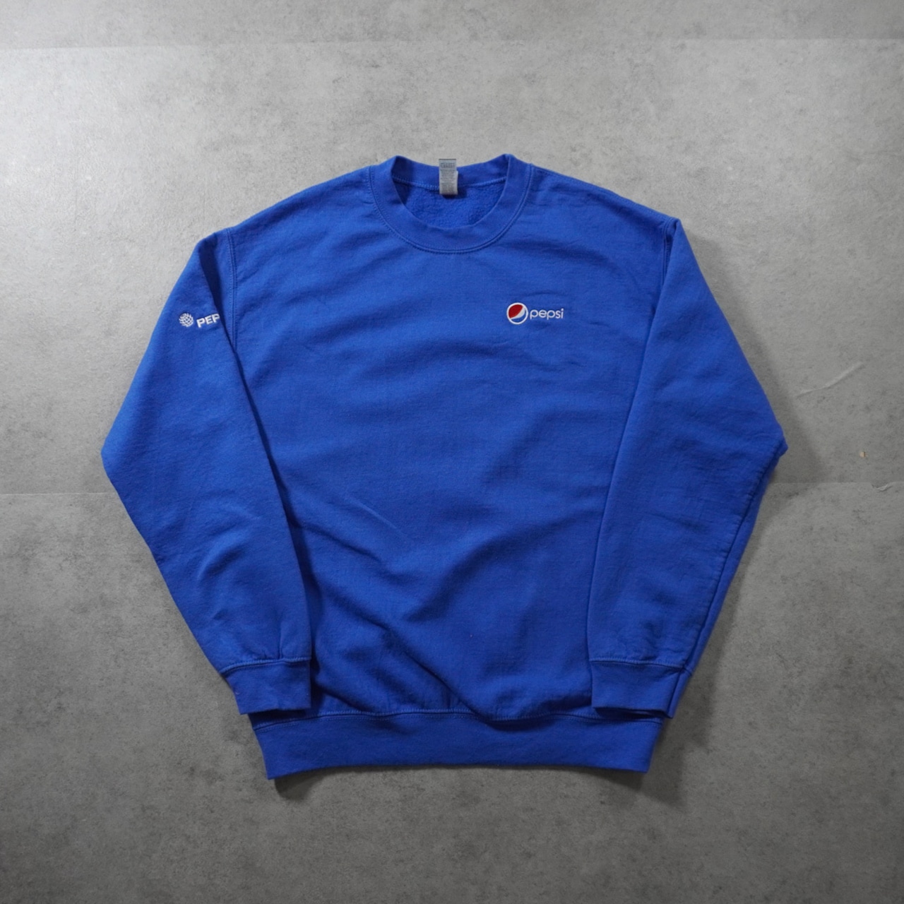 PEPSI Staff sweatshirt GILDAN M 古着 - 13