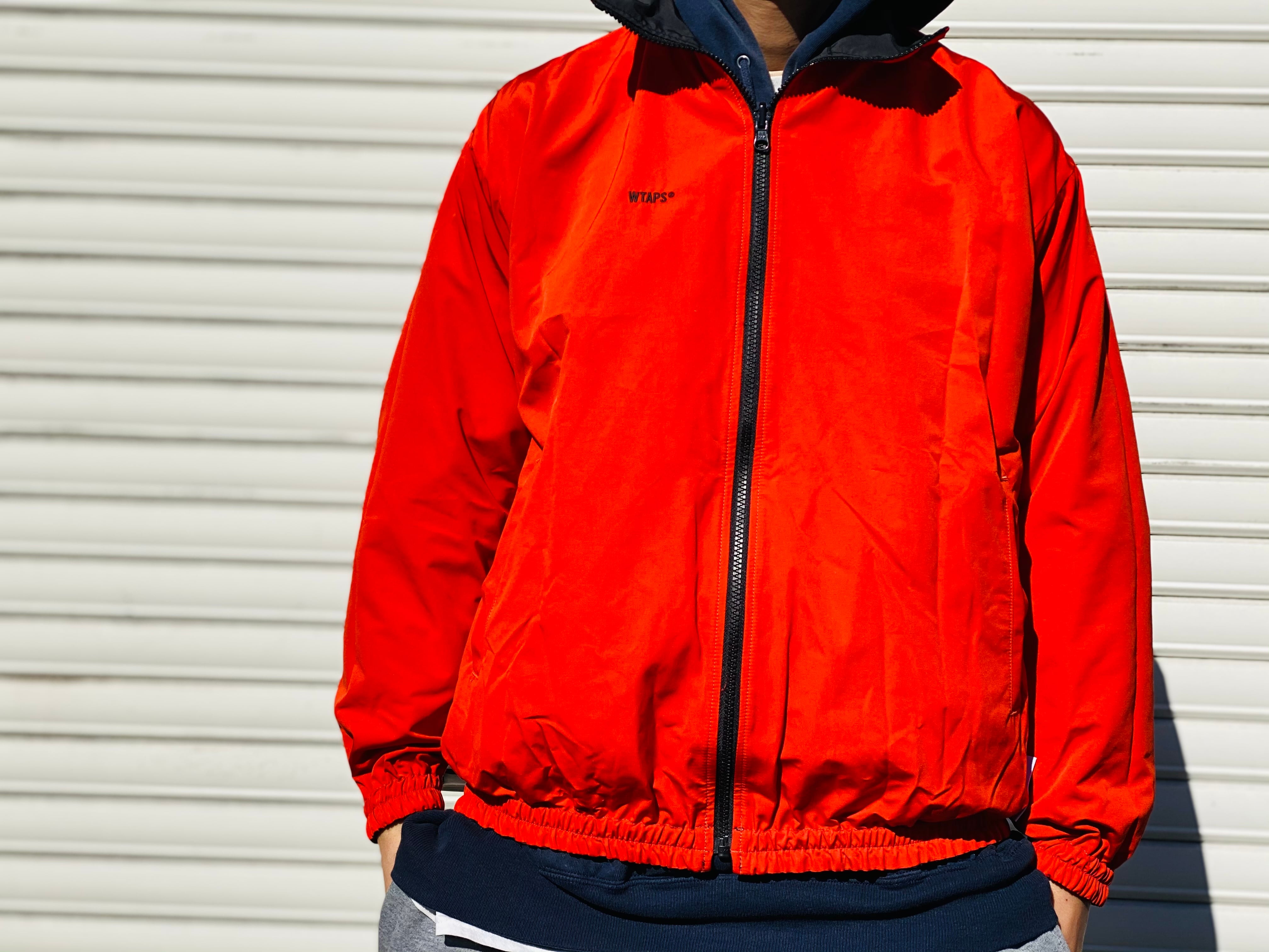 WTAPS SLEEP OVER REVERSIBLE JACKET. COPO. TAFFETA 1 BLACK/ORANGE  