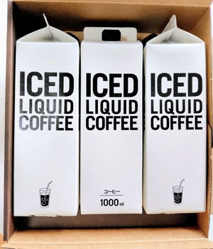 オリジナル　リキッドアイスコーヒー無糖1ℓ