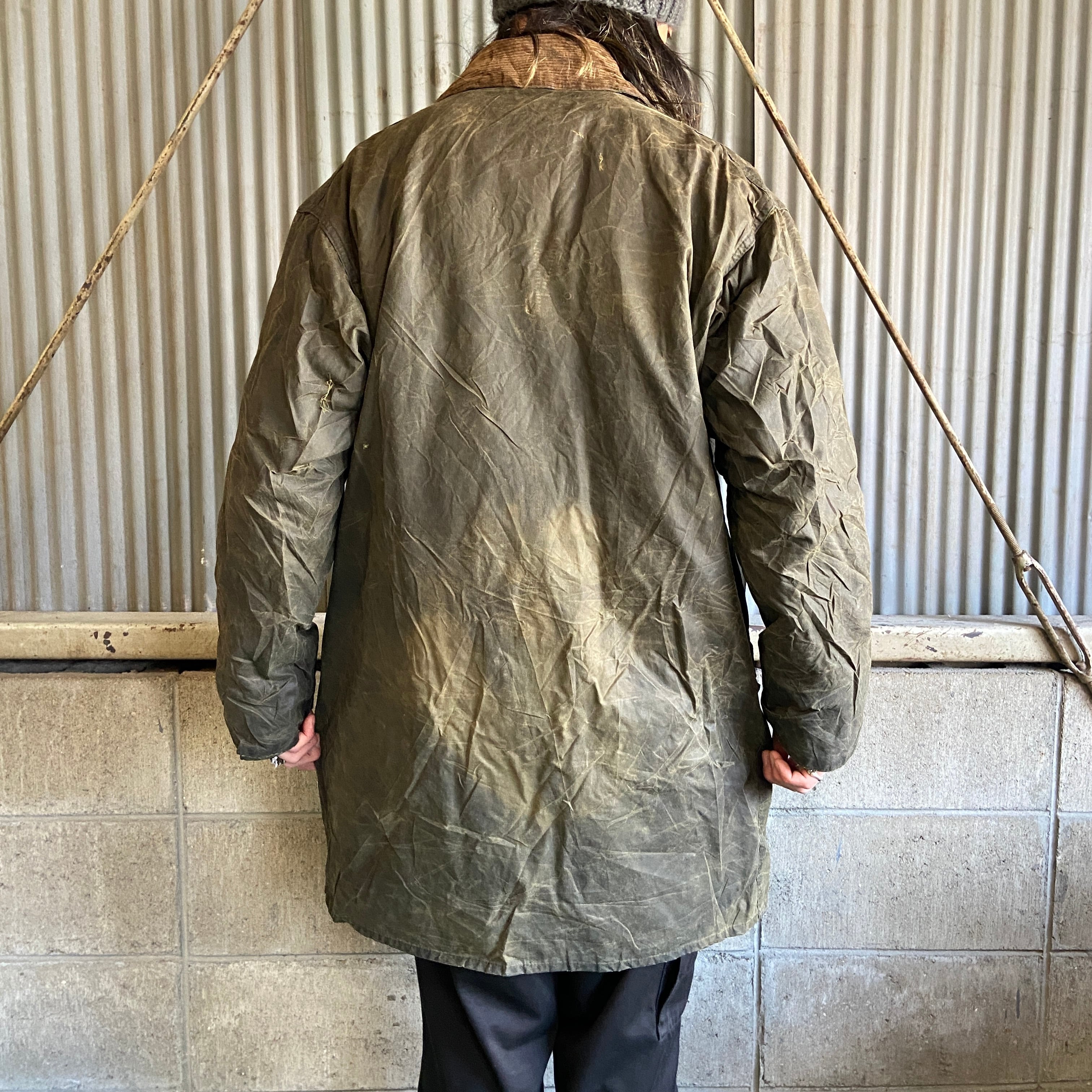 Barbour BORDER 90s 3ワラント オイルドコットンジャケット