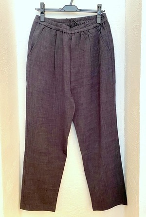 Tech Canvas Easy Pants　Charcoal