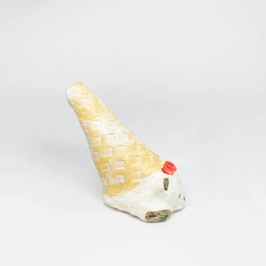 パンダソフトの一輪挿し/ すずきたまみ / 陶芸作品