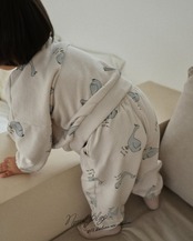 韓国子供服 / 26Autumn / normalplay / ノーマルダック総柄ジョガーパンツ / キッズ / 秋服 *12M~L*