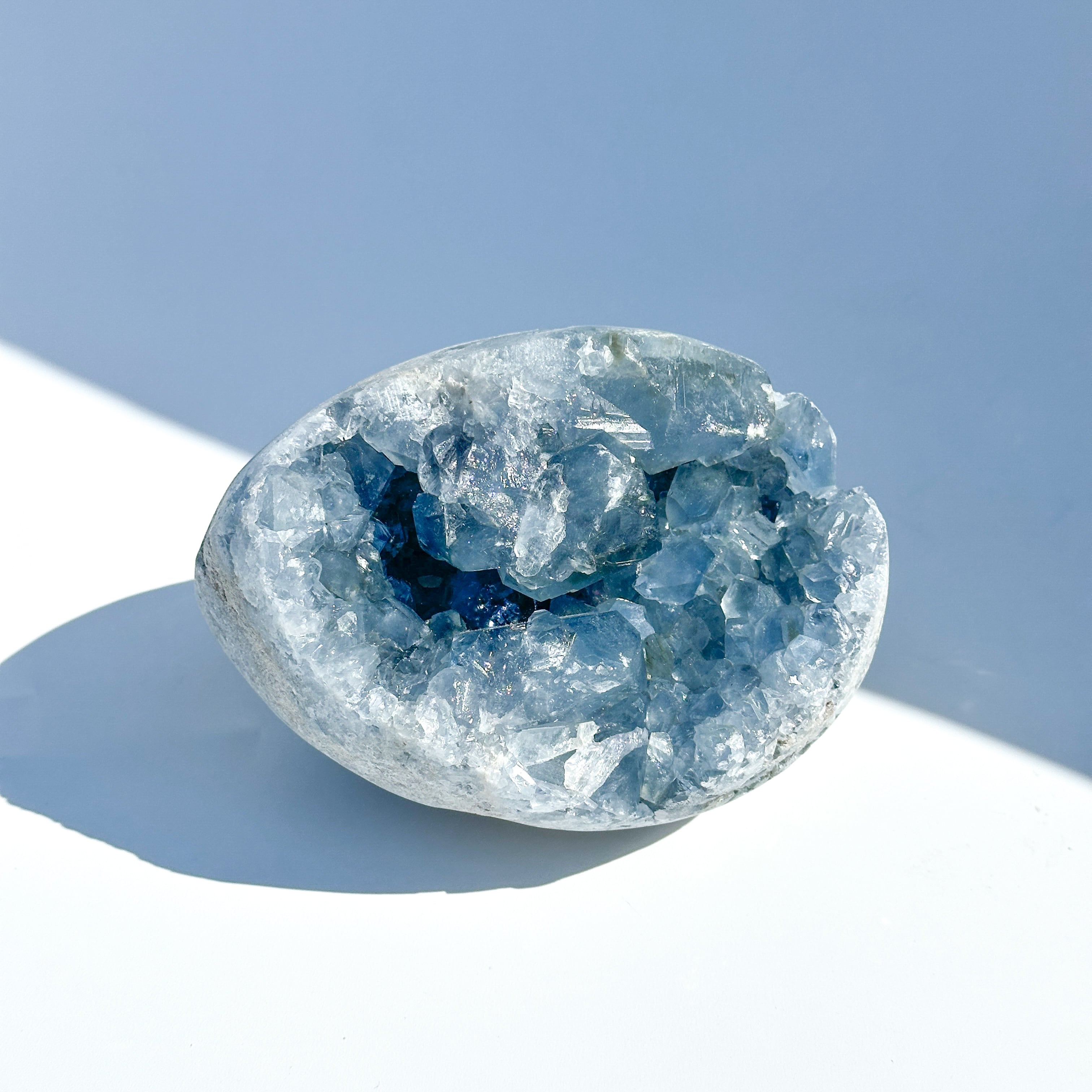 Bigセレスタイト 原石 41◇ Celestite ◇天然石・鉱物・パワーストーン