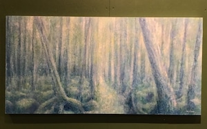 【深田絵理】原画「森へ」