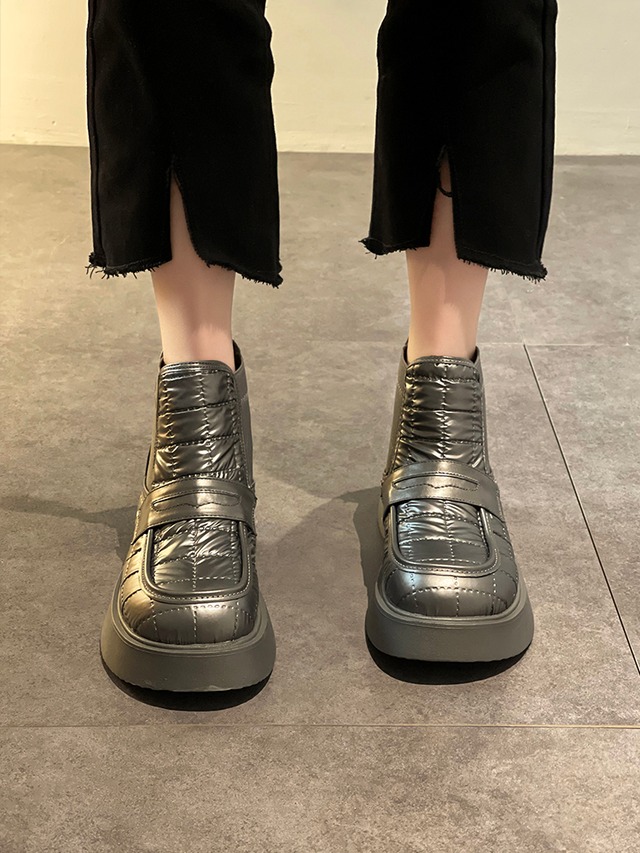 スタンダードレディースベルベットウィンターレッドカジュアルブーツ 靴 シューズ コットン レトロ 冬物 部族の婦人靴15876103178