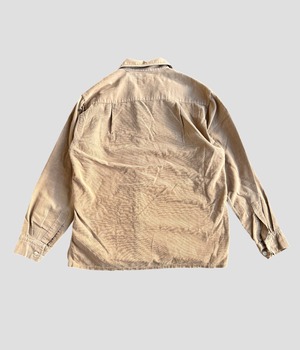 -WELFORD- Vintage 60s M Opencollar Corduroy Shirt