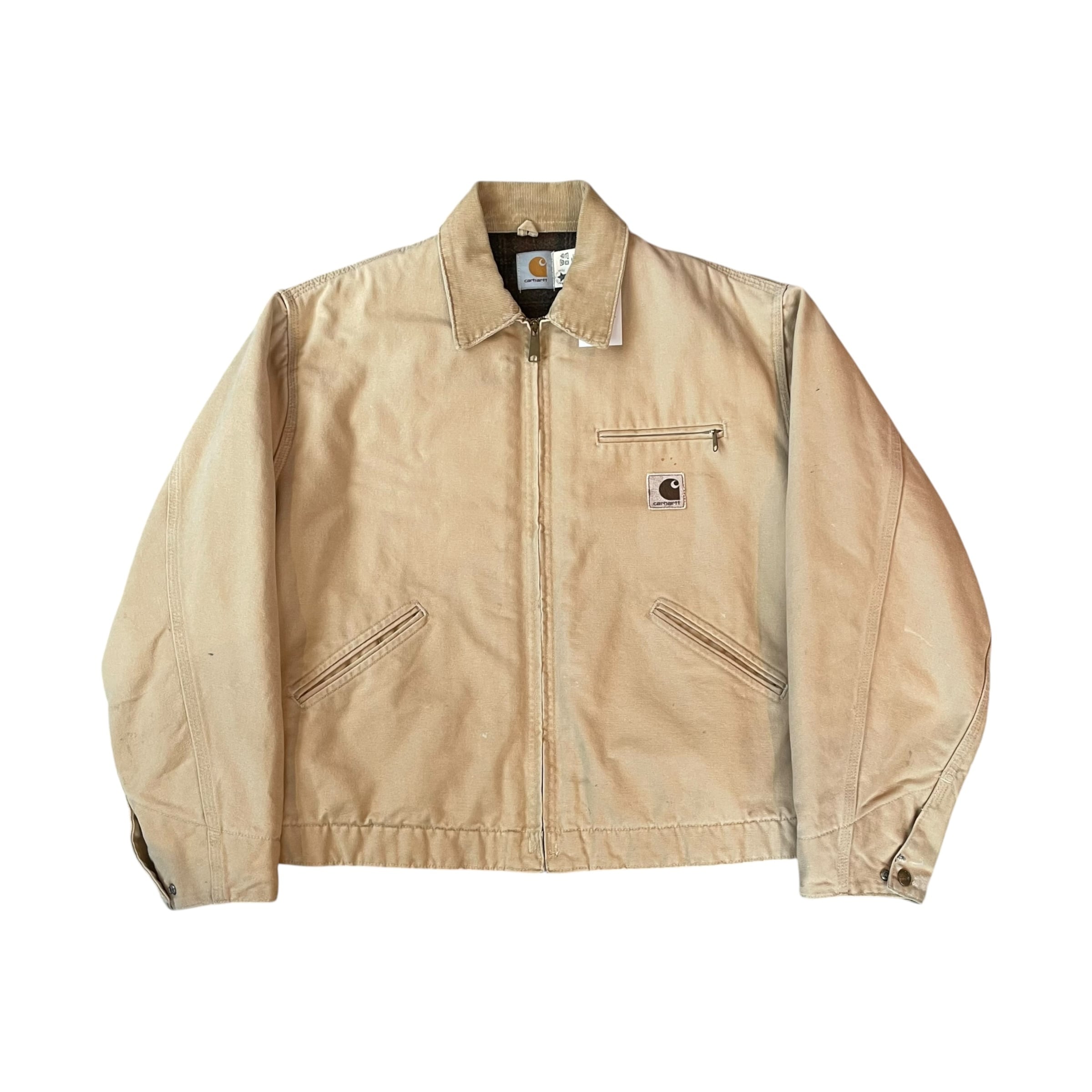 Special!! Rare Color!! 1998s Carhartt Detroit Jacket "CREAM"
