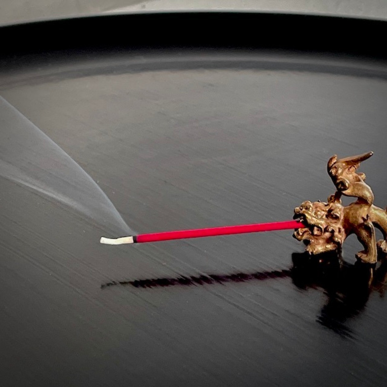 能作 お香立て 獅子