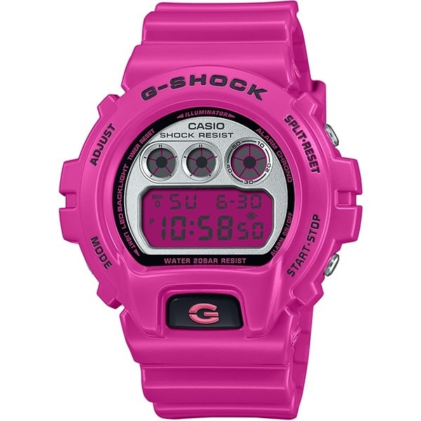 カシオ G-SHOCK DW-6900RCS-4JF CRAZY COLORS 2024 パープル x