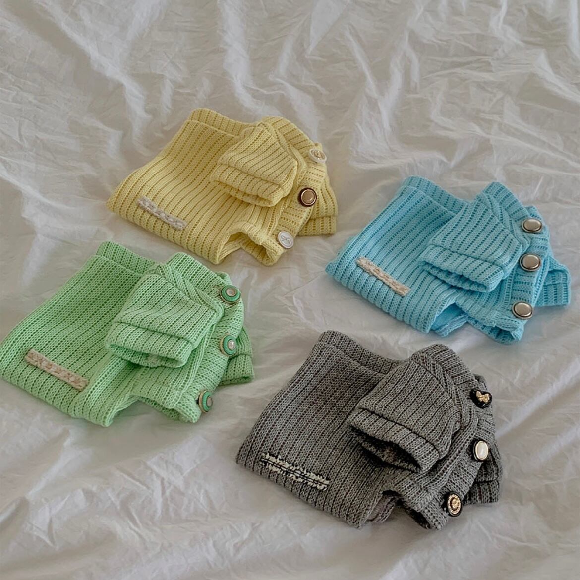 【seenii】SoftSoap cardigan (soda)