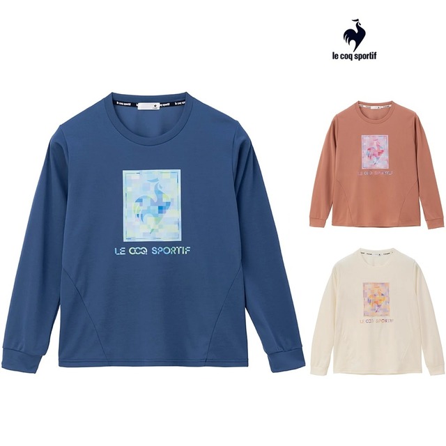 ルコックスポルティフ長袖Tシャツ[レディース]LT4FLT01L 汗じみ軽減