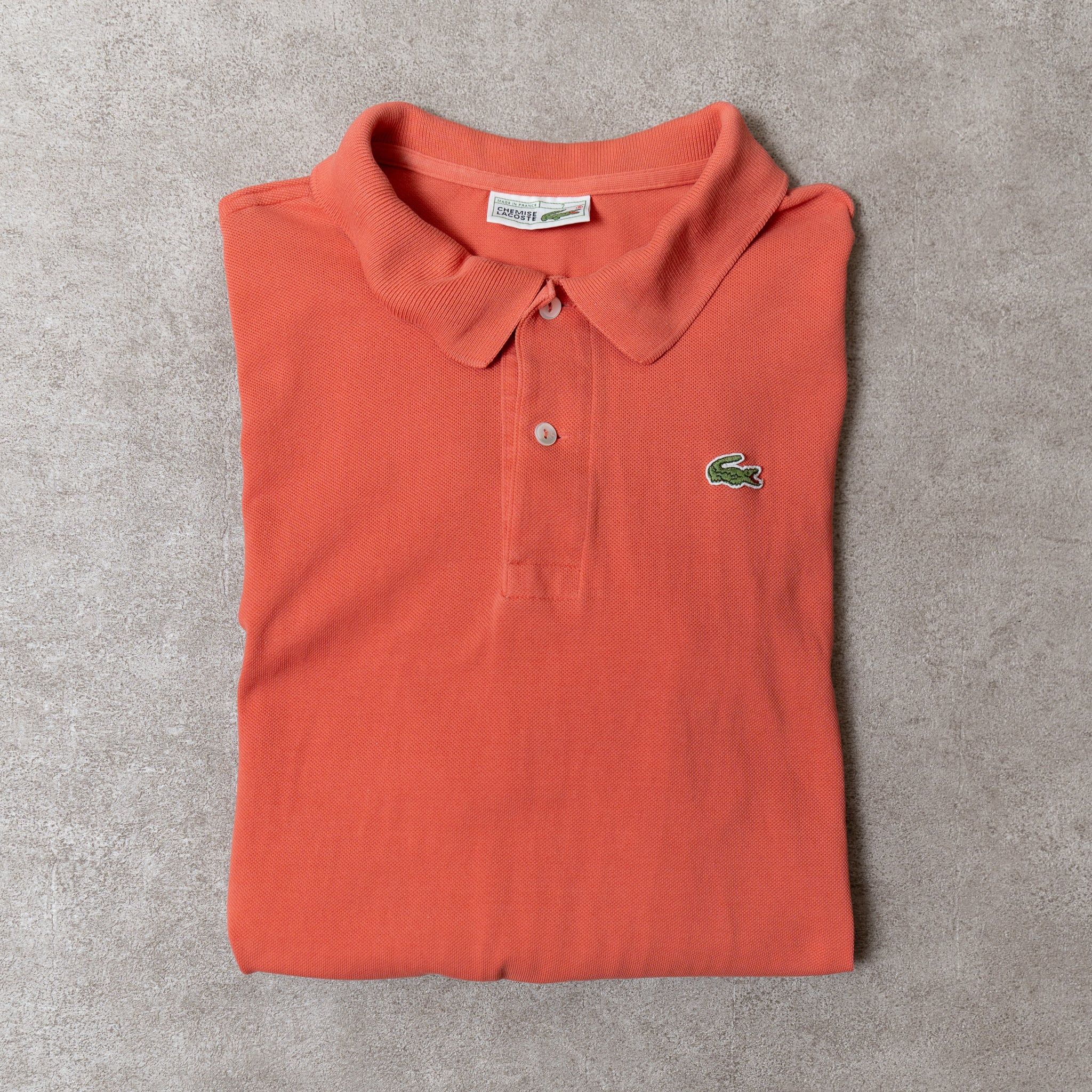 1980s】CHEMISE LACOSTE Polo Shirts Made in France フレンチラコステ 