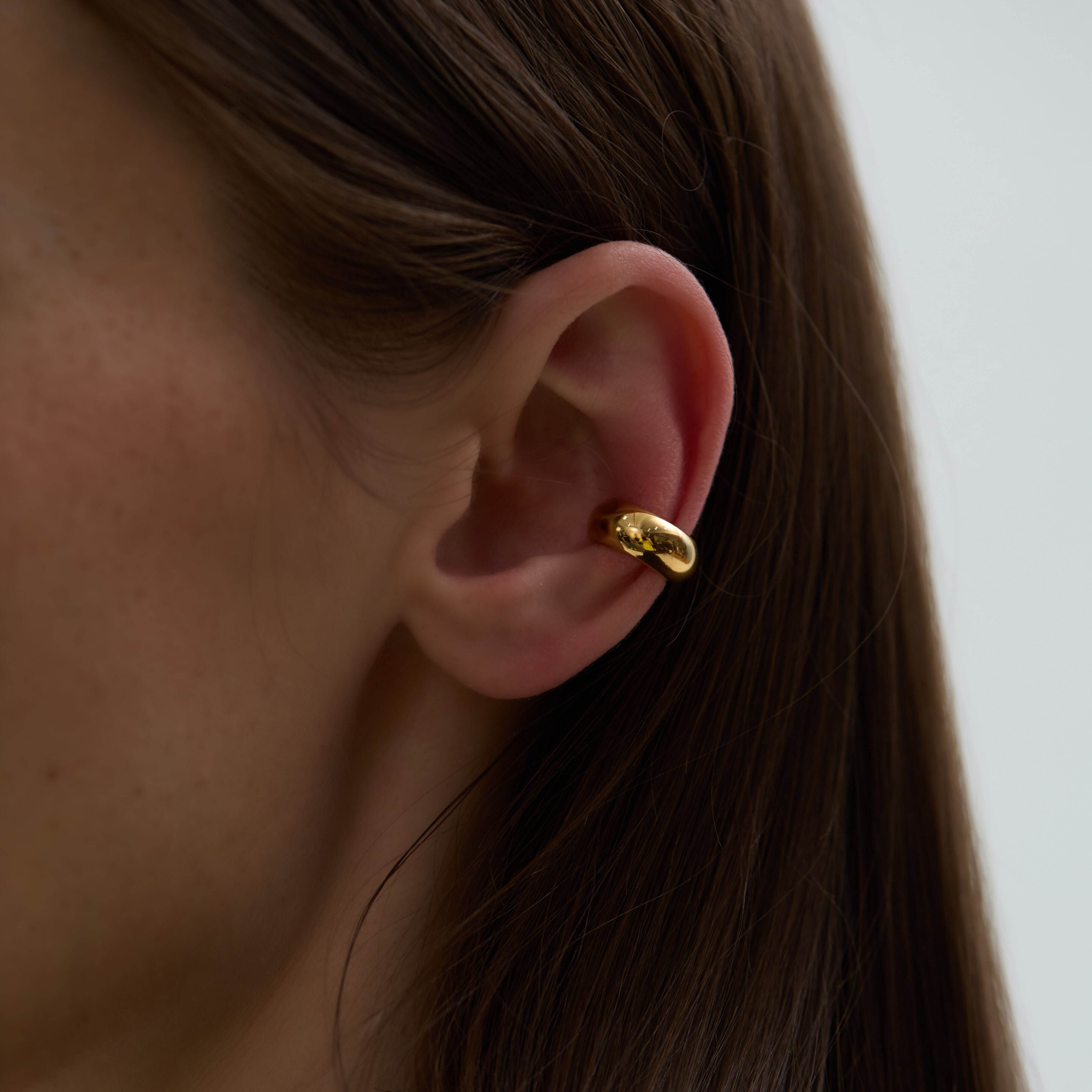 316L simple ear cuff ( 片耳用5㎜ ) #e01 | finó（フィノ）