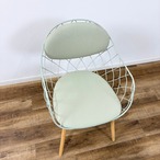 MAGIS マジス PINA green / natural ピーニャ ファブリック オーバルクッション × ナチュラル脚 ダイニングチェア デザイナーズ家具 グリーン系【展示品】【200サイズ】