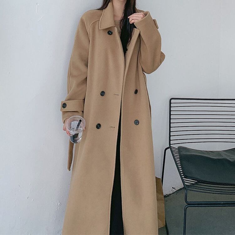カナダ製　カシミアコート　ブラウン系　茶　46T　大きめビックサイズ　メンズ 公式代理店 カナダ製 カシミアコート ブラウン系 茶 46T 大きめ