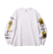 【SOFTMACHINE】ソフトマシーン / BURN HELL L/S T-SHIRTS （white）