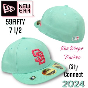 NEWERA 59Fifty 7 1/2 SD San Diego Padres 2024 City Connect Cap サンディエゴ パドレス シティコネクト キャップ ダルビッシュ有 タティスJr