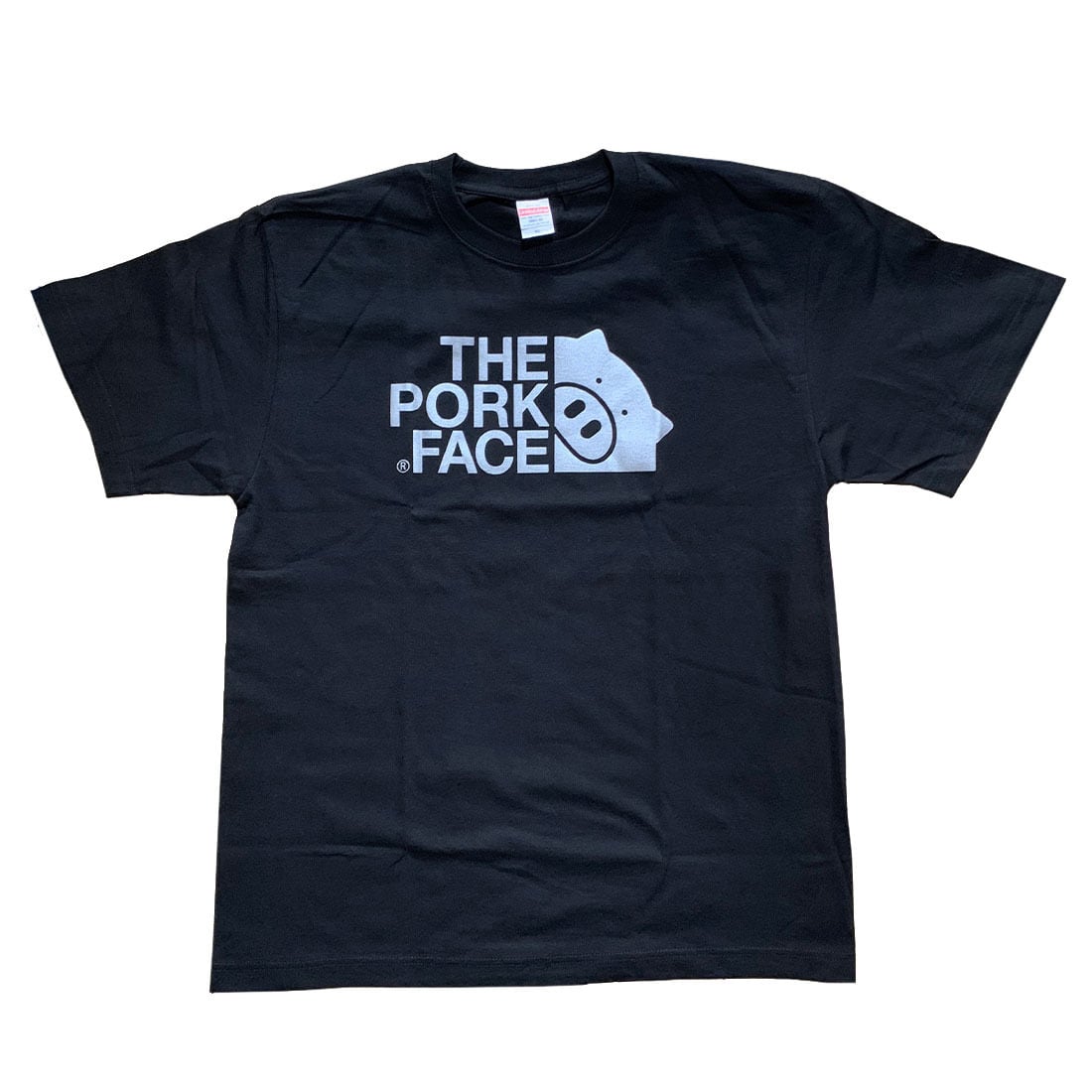 THE PORK FACE メンズ 金と銀 半袖Tシャツ(S〜XXXL) | デカイTシャツ屋さん