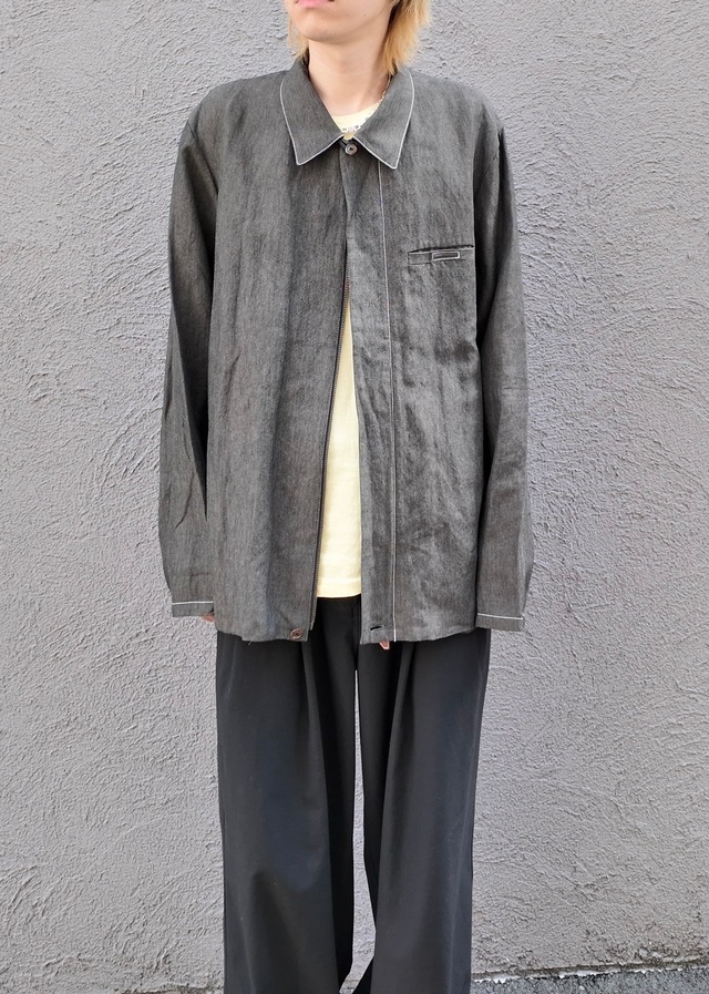 【TAKESHI YAJIMA】relax fit shir jacket