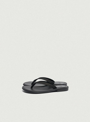 [The Barnnet] Black Classic Flat Flip-Flops 正規品 韓国ブランド 韓国通販 韓国代行 韓国ファッション ザ バーネット ザバーネット 日本 店舗