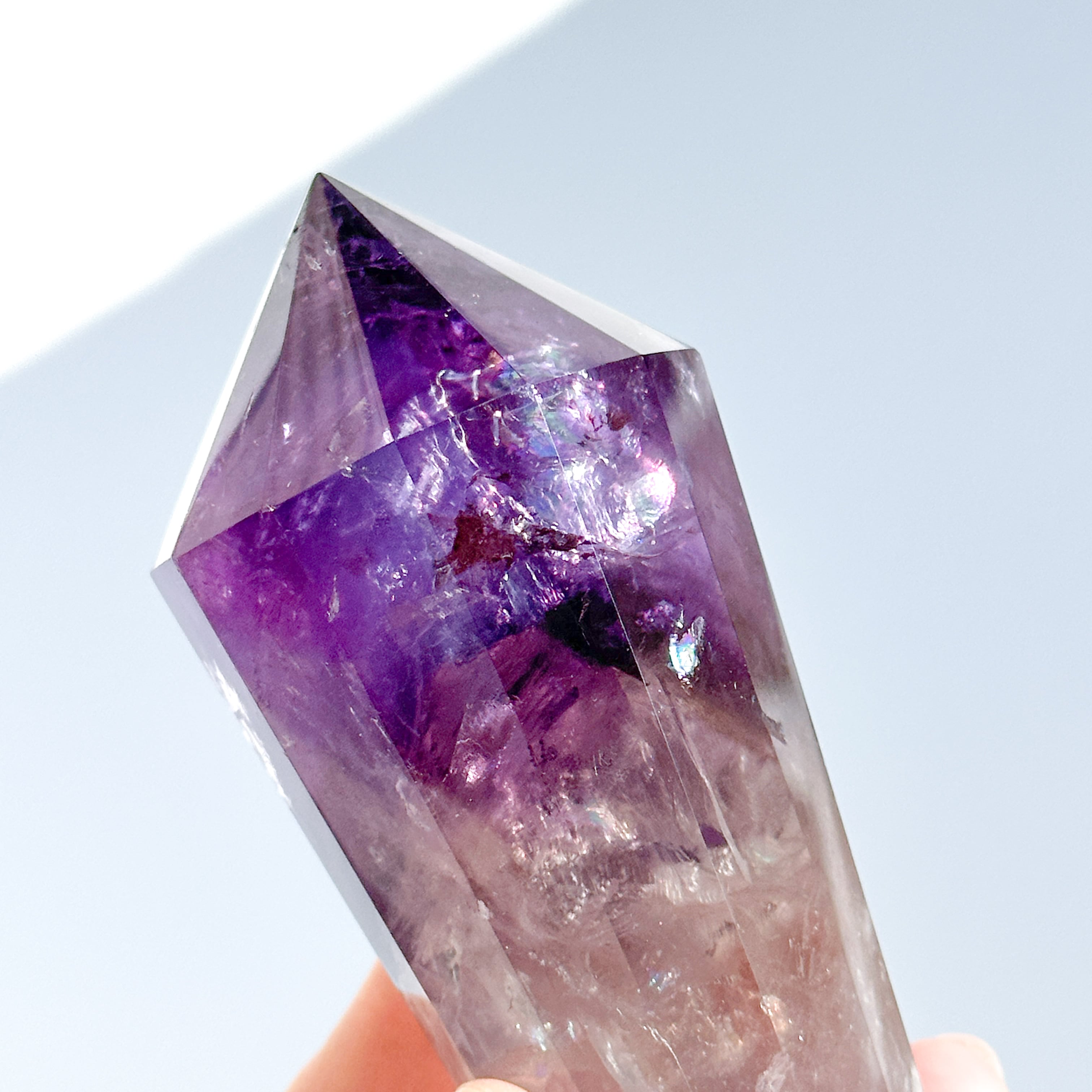 ⭐︎アメジスト(ファントム•カテドラル) バイーア産ファントムアメジスト ダブルターミネイテッド81◇Phantom
