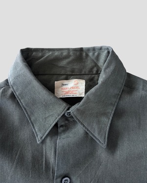 -Sears- Vintage 60s PERMA-PREST Work Shirt