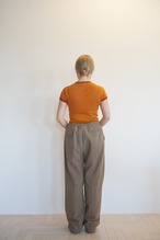 remake easy slacks pants-beige