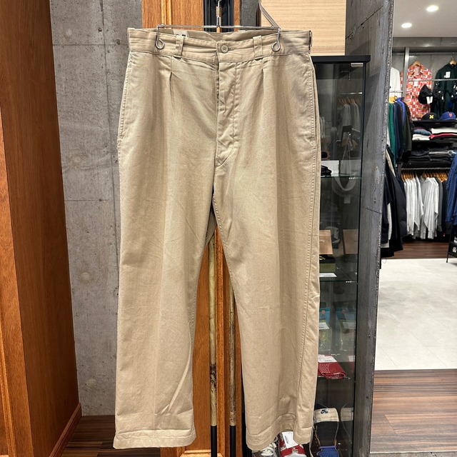 FRENCH ARMY M-52 CHINO PANT (50's)