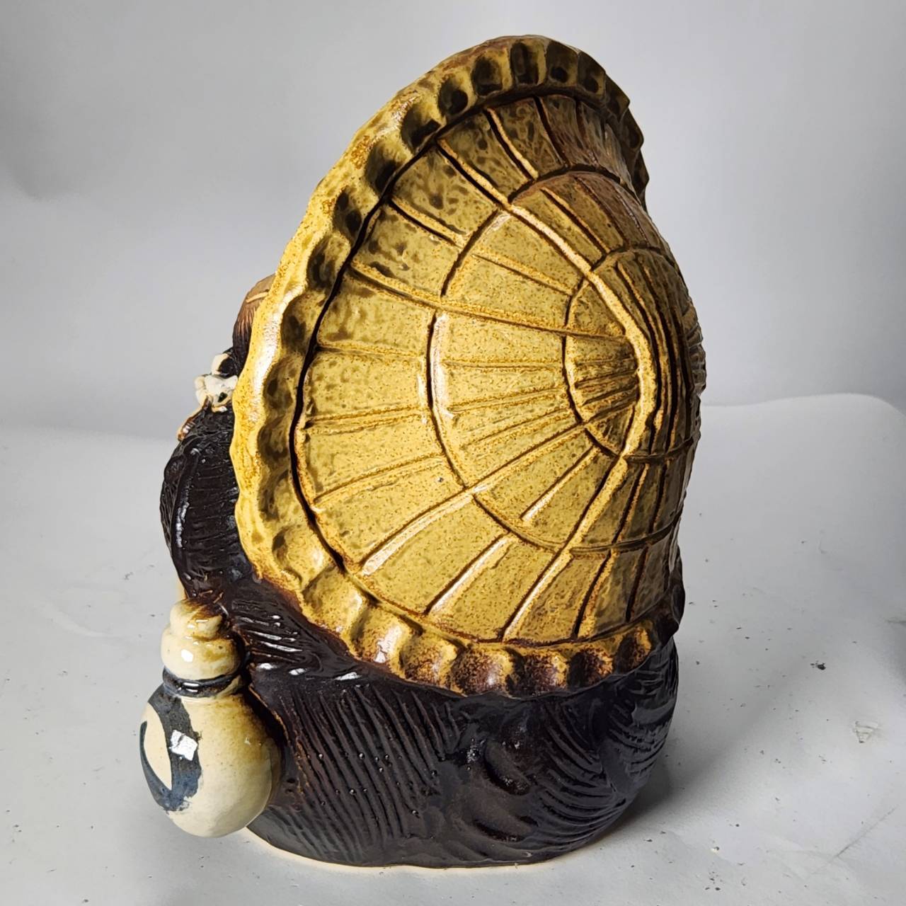 お願い狸オス 7号 （信楽焼き・陶器・たぬき・タヌキ・置物