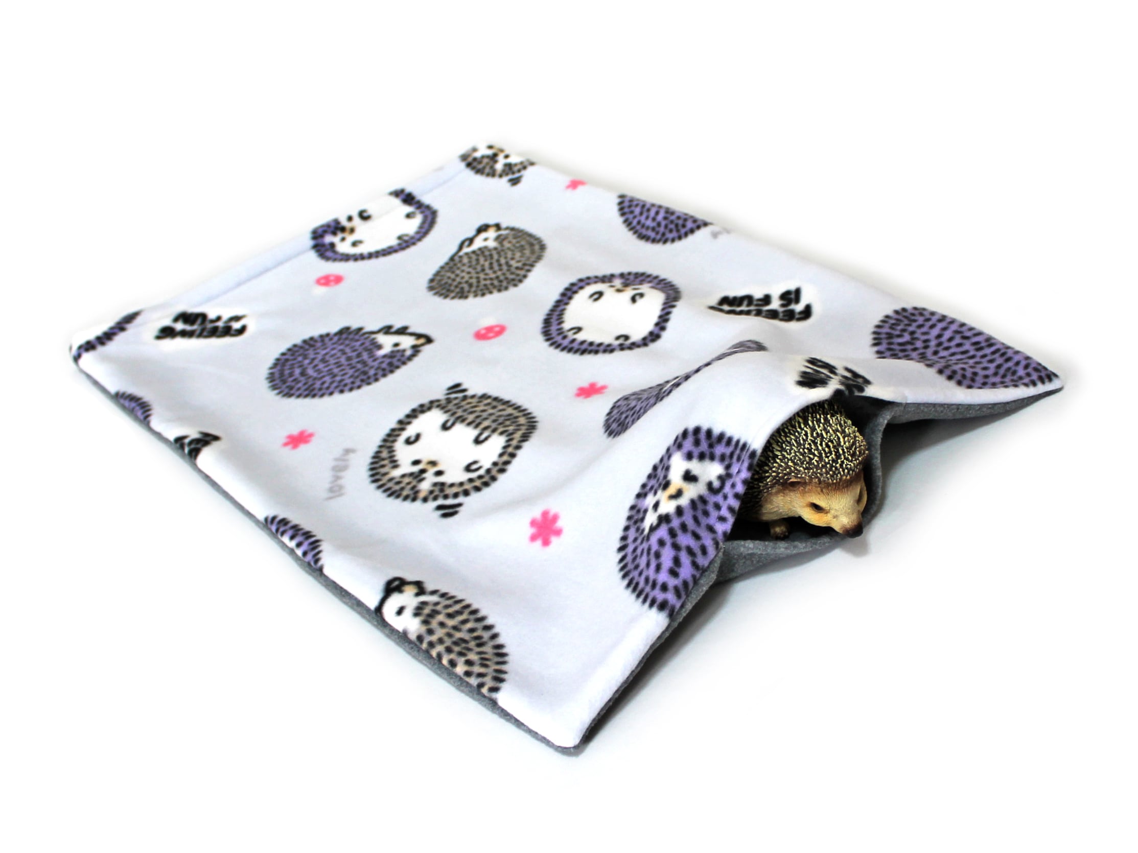 はりねずみのブランケット ハリちゃんのわくわくブランケット ハリネズミ アイボリー / Big