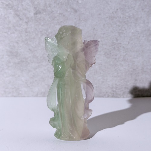 フローライト　天使 カービング ＊ Fluorite ＊ 天然石