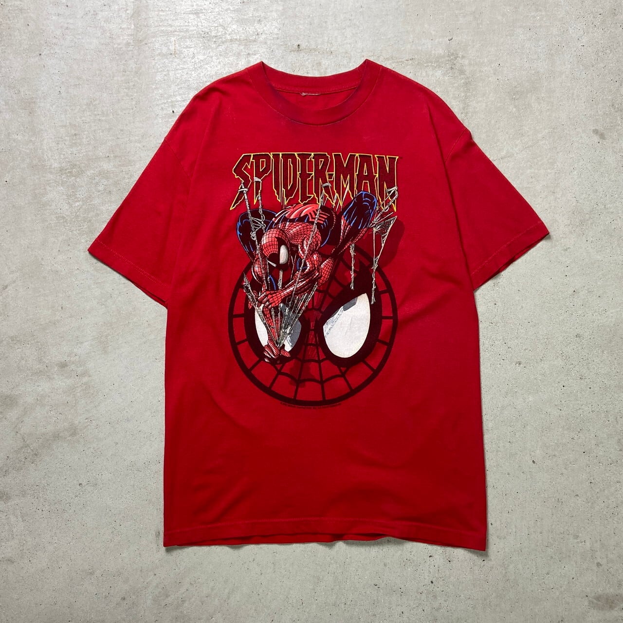00年代 SPIDERMAN スパイダーマン ムービー コミック プリントTシャツ