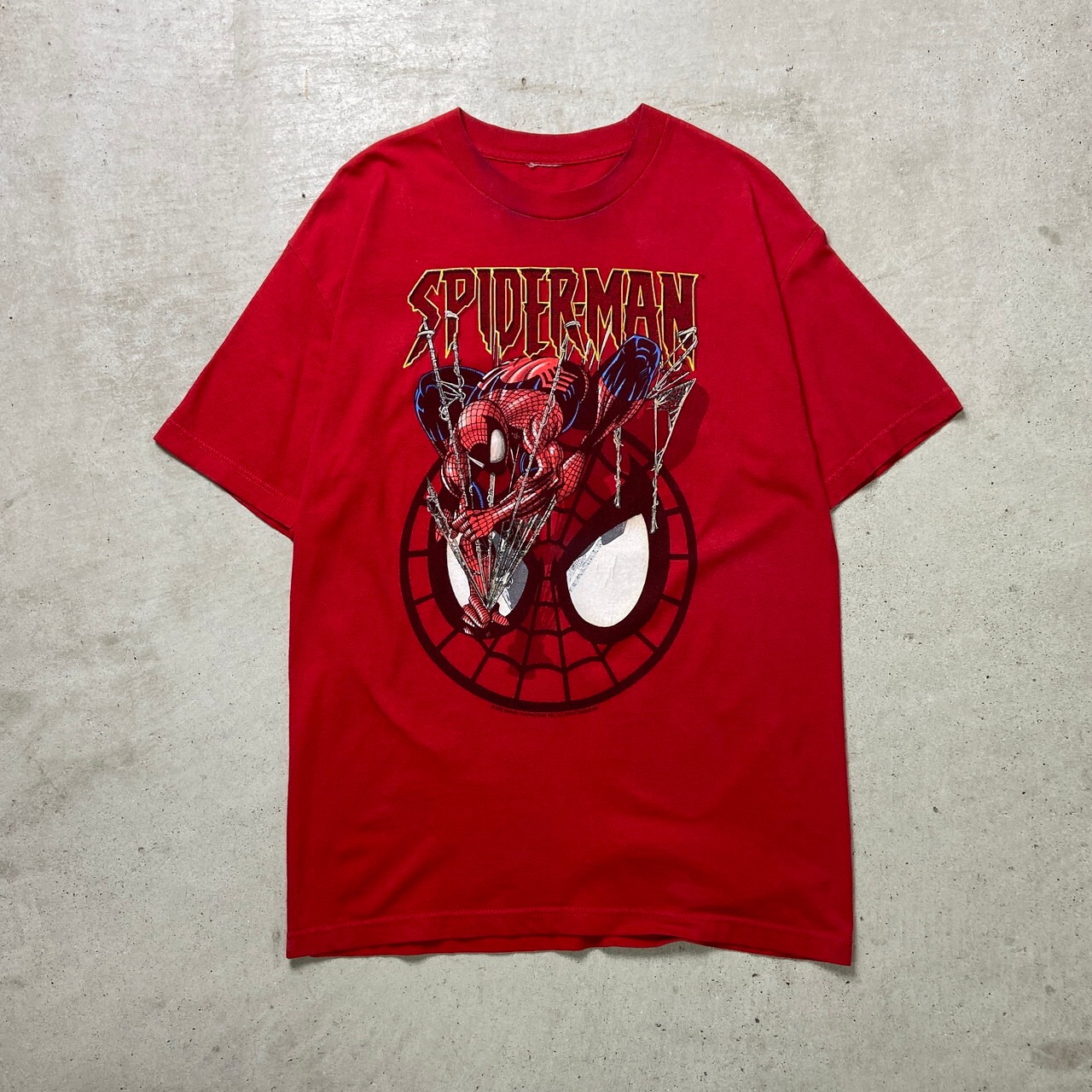 00年代 SPIDERMAN スパイダーマン ムービー コミック プリントTシャツ 