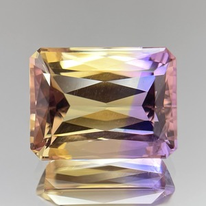 アメトリン 5.869ct ソーティング付き ルース イエロー