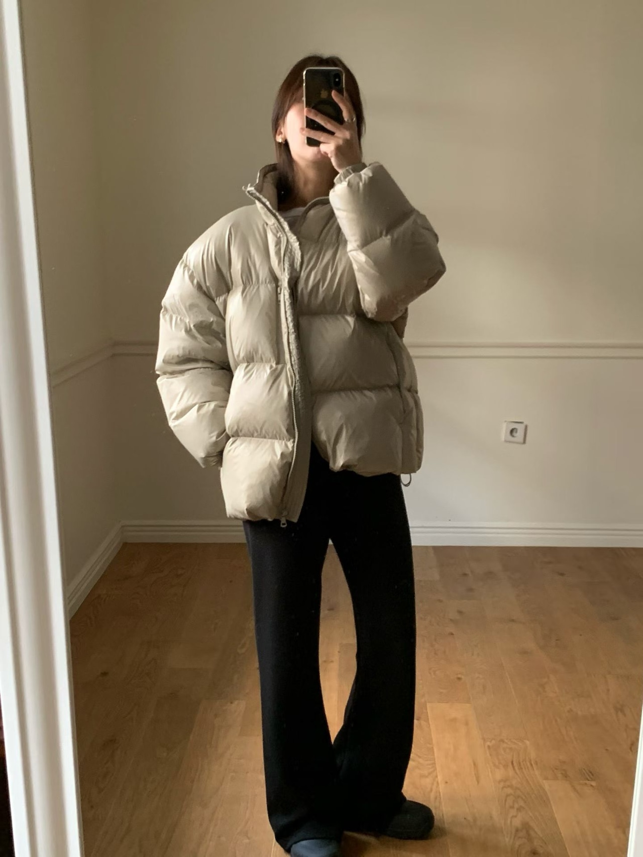 (予約) fl lanel / Boxy padding 3color