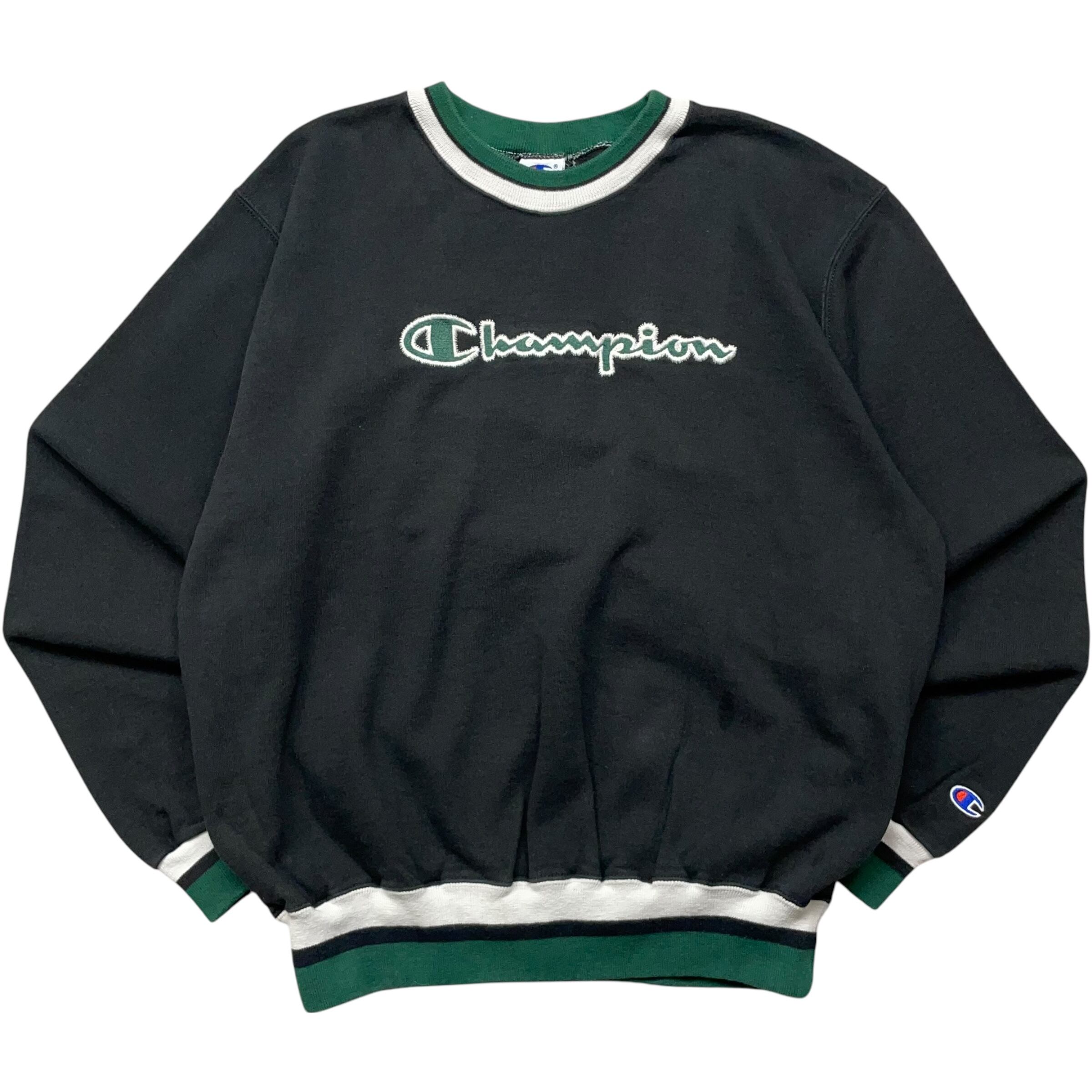 《L》champion チャンピオン 刺繍 スウェット 90年代 vintage no.5033