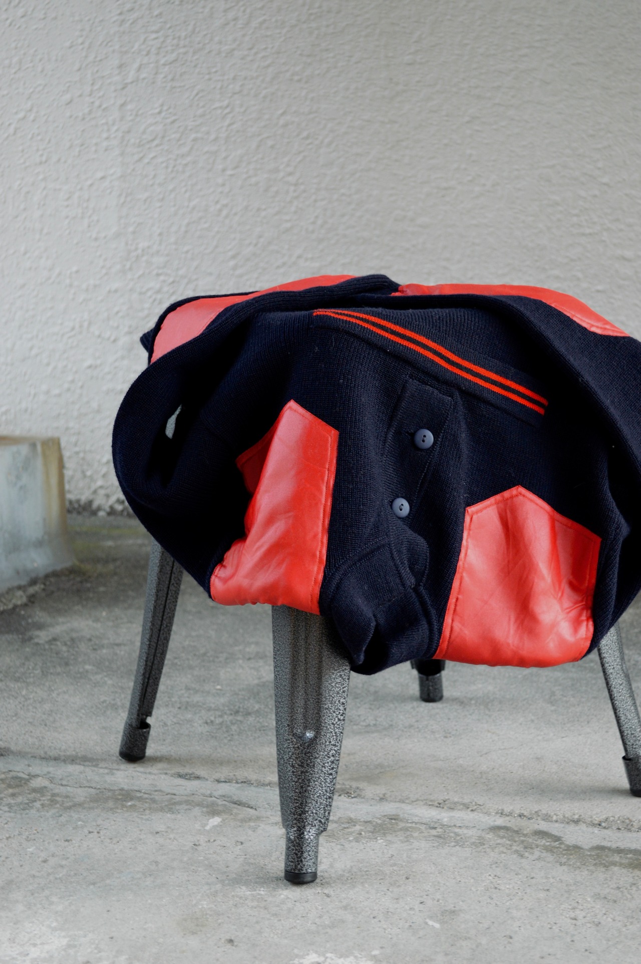 Subalpino 70s-80s Dead Stock Old Anorak Command Sweater Vergine Wool Made in Italy スパルピーノ社 1980 ユーロ古着 オールドコマンドセーター アノラックニット