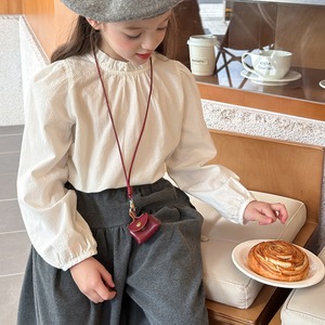 秋韓国風アンクルフレアパンツ