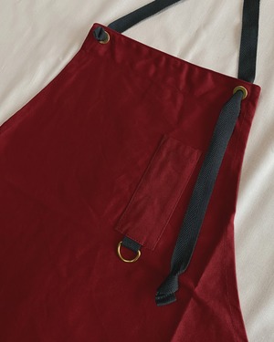 Daily apron BRD  / デイリーエプロン（ボルドー）