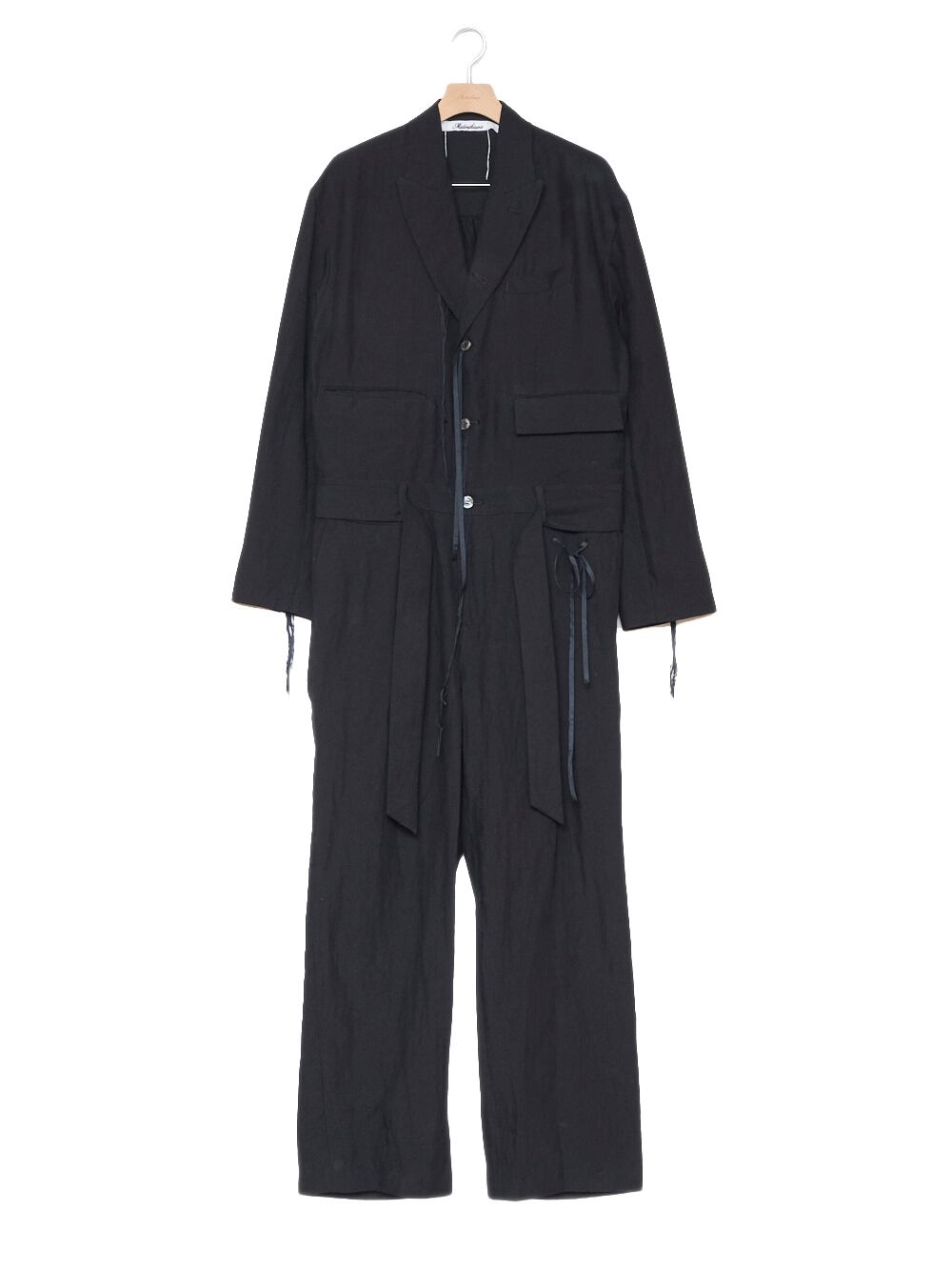 24SS】Midorikawa LINEN PAPER JACKET (HOUODSTOOTH) MID24SS-JK01