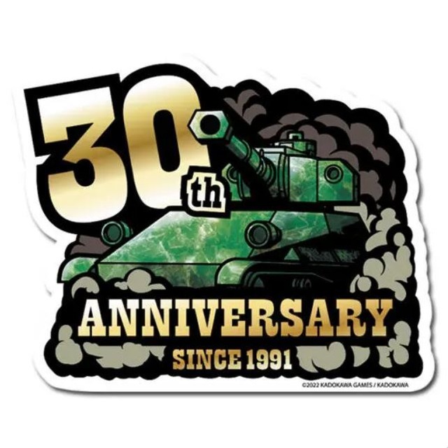 メタルマックス 30周年記念ロゴステッカー / GAMES GLORIOUS