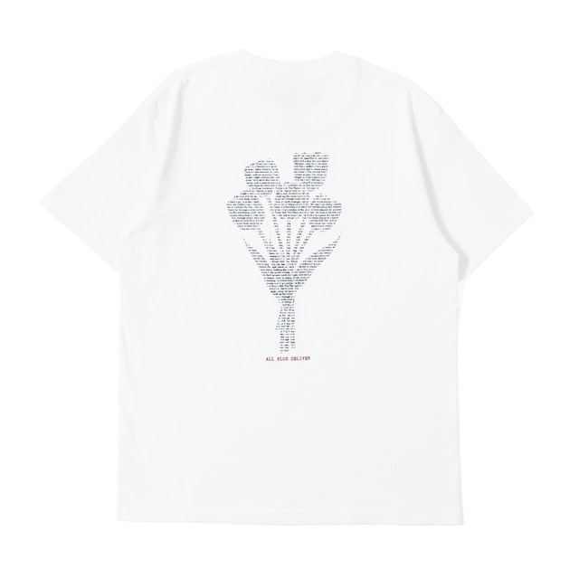 APD MESSAGE TULIP SS TEE / WHITE