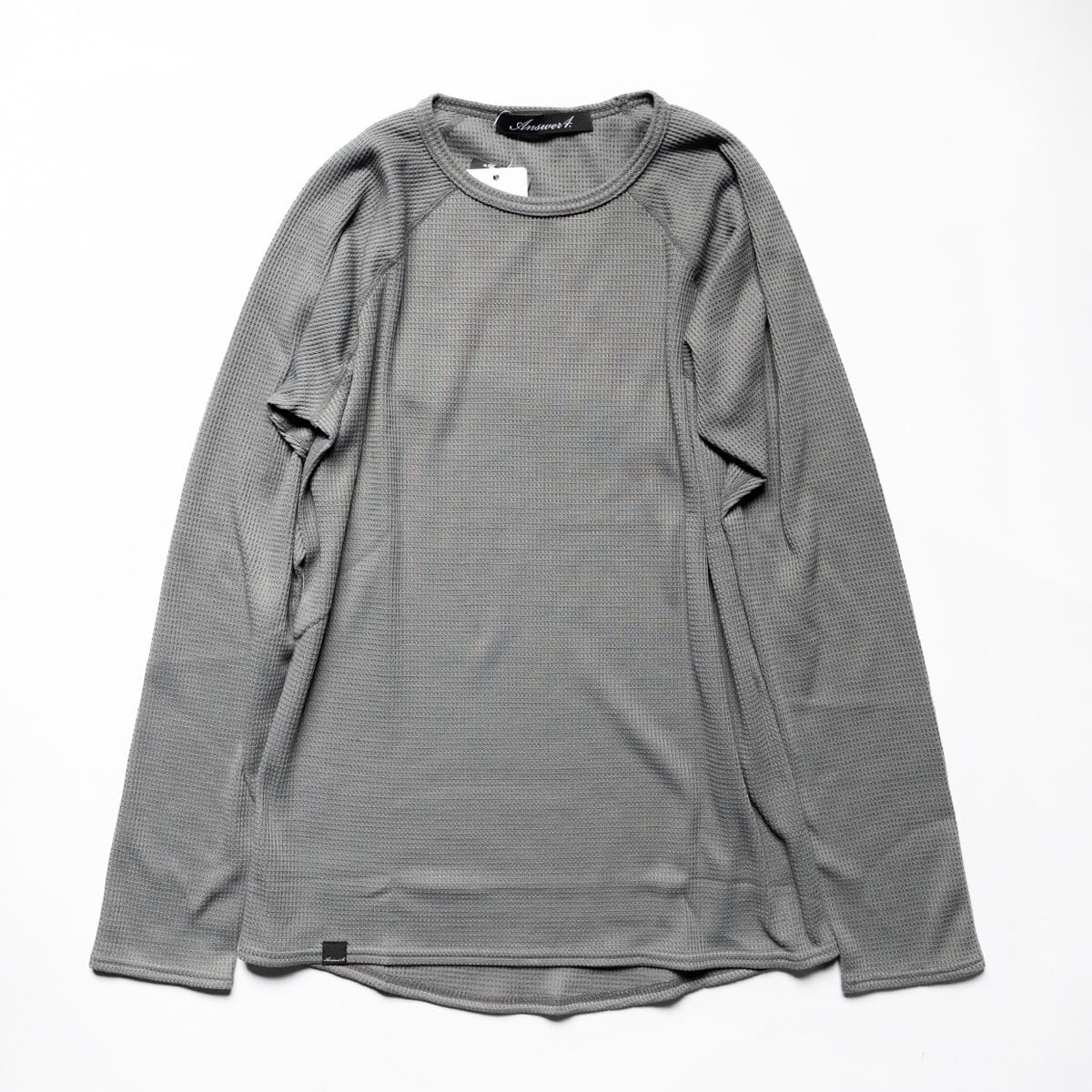 ANSWER4 / Thermal Pro®︎ Long Sleeve Tshirt (GREY) | 道がまっすぐ