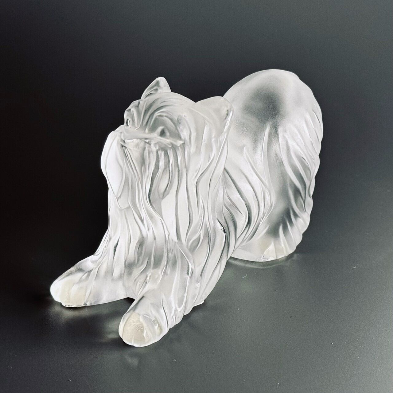 LALIQUE 馬のガラス彫刻