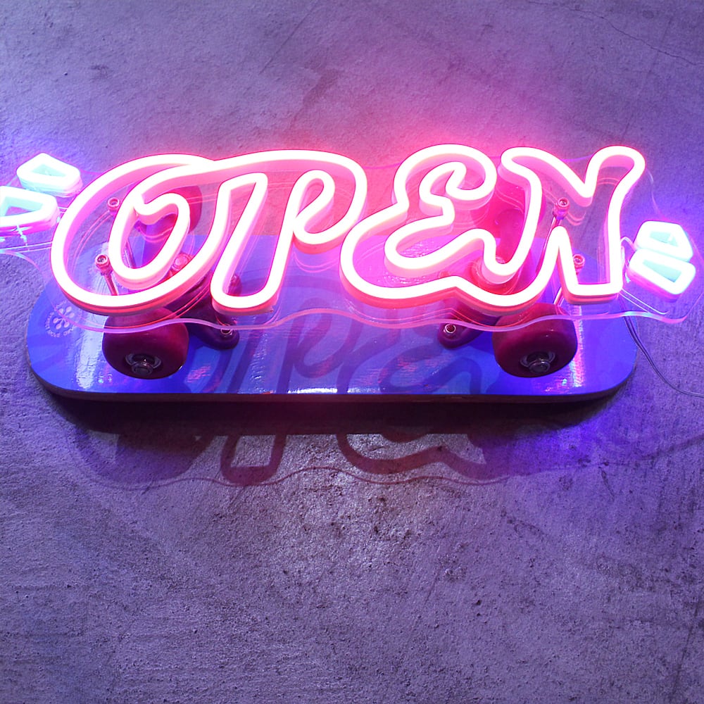 ホビー資材 ミニ プロトタイプ OPEN NEONSIGN ネオンサイン | NEONSIGN