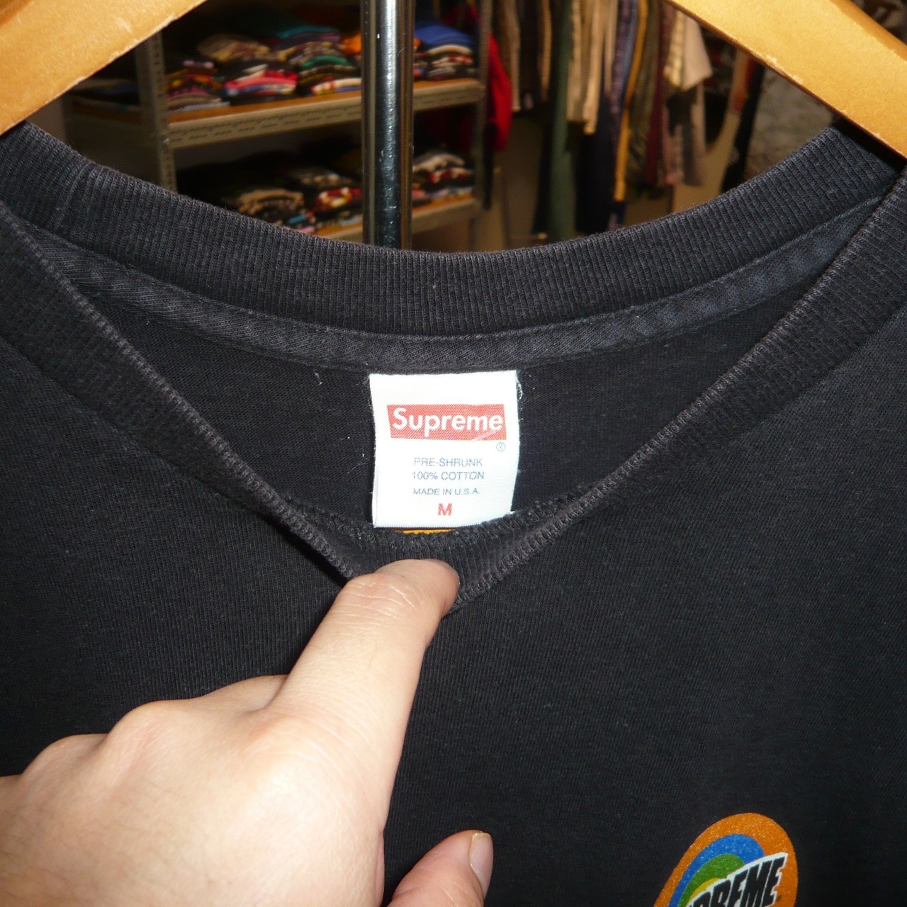 00s SUPREME SPIN TEE Tシャツ