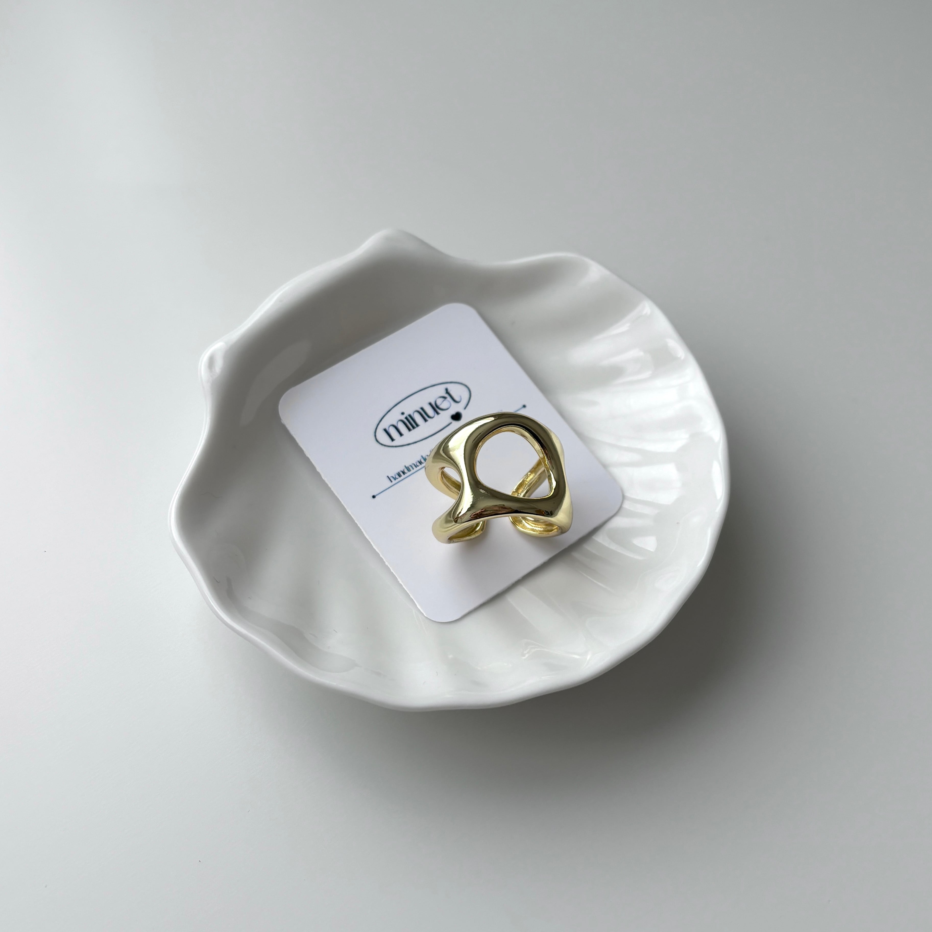 専用ページご購入出来ません❀本日新月エレファントリング❀ Elegant ring (17〜22号) | minuet